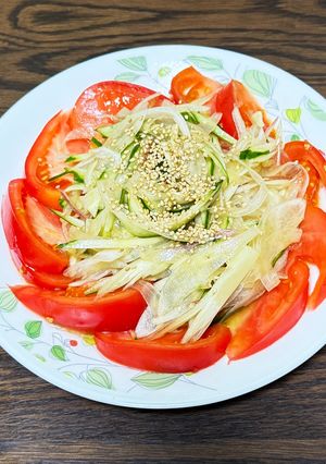 さっぱり爽やかトマトサラダ-レシピのメイン写真