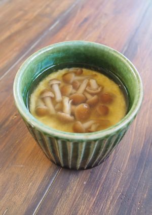 《副菜①》茶碗蒸し なめこあん-レシピのメイン写真