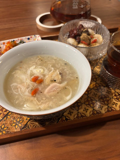#疲れ改善メニュー 圧力鍋で参鶏湯スープ-レシピのメイン写真