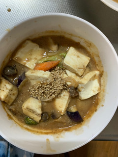 クリーミーそば飯味豆腐入ナムル風炒め煮-レシピのメイン写真