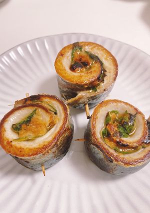 いわしの大葉生姜味噌巻き-レシピのメイン写真