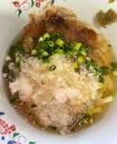 ウチのパパッとぶっかけうどん