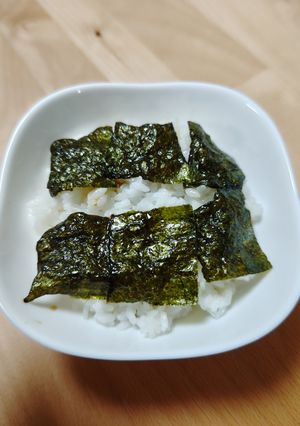 海苔弁のごはんだけ-レシピのメイン写真