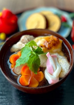 どちらがお好み?関東風雑煮-レシピのメイン写真