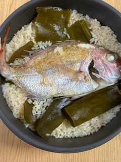 鯛の釜めし-レシピのメイン写真