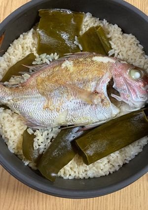 鯛の釜めし-レシピのメイン写真