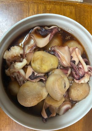 小芋と剣先イカのたいたん🦑-レシピのメイン写真