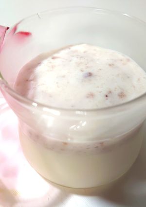 簡単！♬いちごみるくヨーグルトゼリー♬-レシピのメイン写真