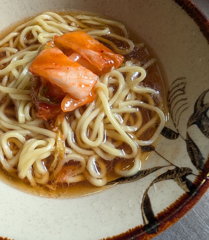 簡単★昼食！醤油キムチラーメン-レシピのメイン写真