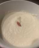 絹豆腐で杏仁豆腐風（豆腐なんですけど）