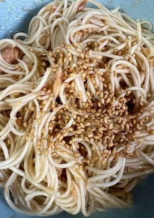 簡単スパイシー素麺チャンプル-レシピのメイン写真