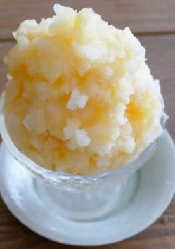 誰でも作れるシロップ無しのかき氷-レシピのメイン写真