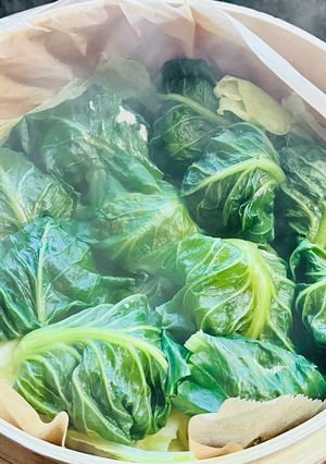 今日の晩御飯！レタスで作るしゅうまい♪-レシピのメイン写真