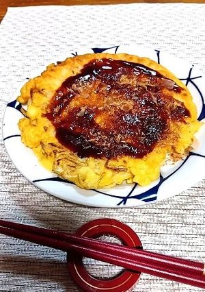 もやしと米粉のお好み焼き-レシピのメイン写真