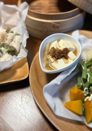 蒸篭で作ろ！温野菜と鶏むねチーズ大葉巻き-レシピのメイン写真