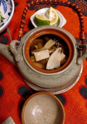 簡単キノコ土瓶蒸し-レシピのメイン写真