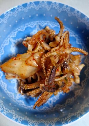 イカゲソのキムチ和え-レシピのメイン写真