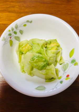 アボカドと大根の白だしわさび味噌和え-レシピのメイン写真