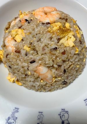 簡単　残り物でえびチャーハン-レシピのメイン写真