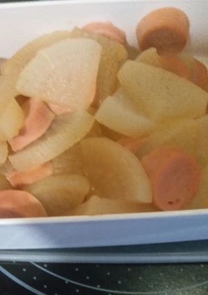 魚肉ソーセージと大根のコンソメ煮-レシピのメイン写真