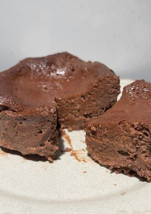 レンジで簡単!ヨーグルトのチョコケーキ-レシピのメイン写真