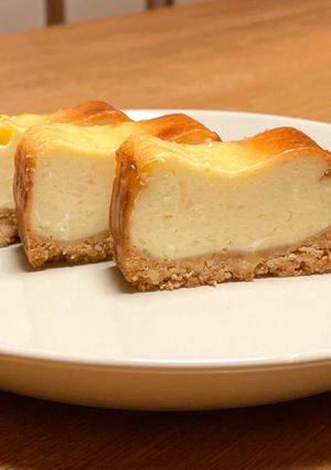 簡単！本格ベイクドチーズケーキ-レシピのメイン写真
