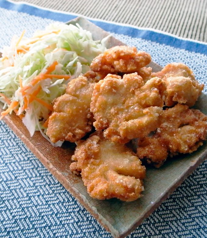 鶏むね肉のサクサク唐揚げ by moj 【クックパッド】 簡単おいしい