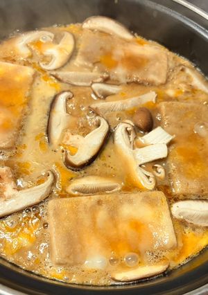 高野豆腐の卵とじ😻-レシピのメイン写真