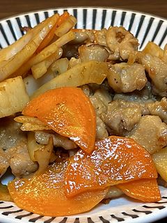 豚肉とれんこんのきんぴら-レシピのメイン写真