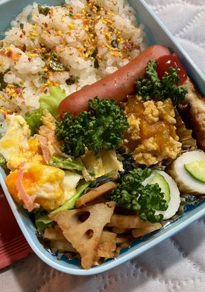 レンコン鰹節(お弁当用)-レシピのメイン写真