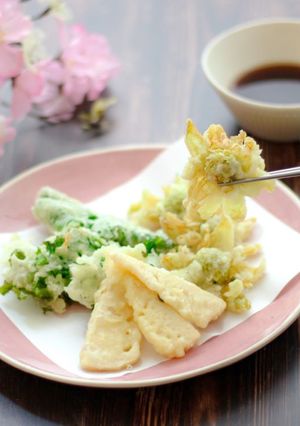 卵なしでもサクサク！季節の野菜天ぷら-レシピのメイン写真