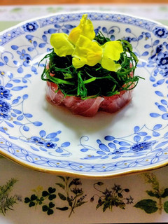 マグロとおかひじきの中華風-レシピのメイン写真