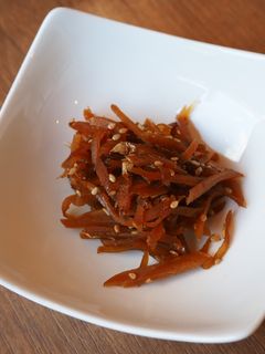 有機生姜の佃煮-レシピのメイン写真