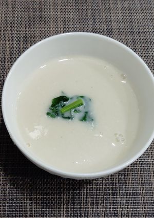 小かぶの豆乳ポタージュ-レシピのメイン写真