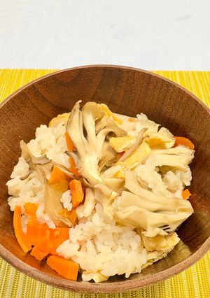 【簡単炊込み】白だしで舞茸ご飯-レシピのメイン写真