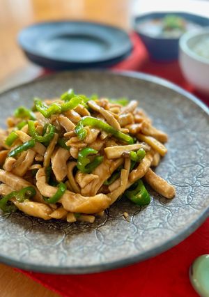 柔らか鶏胸肉で作る♪青椒肉絲”風”-レシピのメイン写真