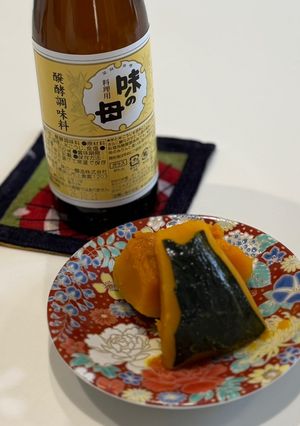 味の母で作る★かぼちゃの煮物-レシピのメイン写真