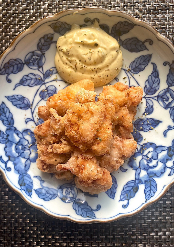青じそマヨと香りで食べる唐揚げ-レシピのメイン写真