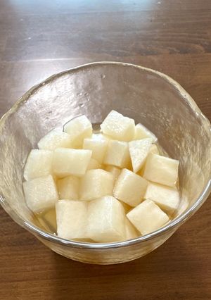 チキンム(韓国風大根の酢漬け)-レシピのメイン写真
