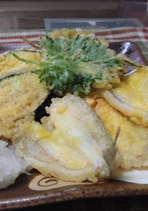 キスと茄子の天麩羅-レシピのメイン写真