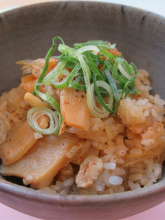 たけのことキムチの炊き込みご飯-レシピのメイン写真