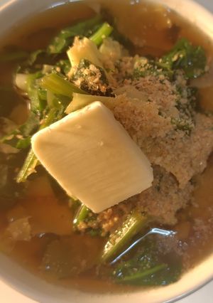 葉っぱのお味噌汁-レシピのメイン写真