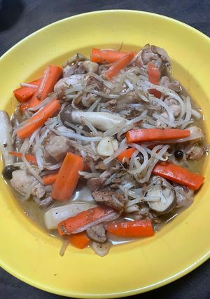 鳥もも肉ともやし炒めレモン風味-レシピのメイン写真