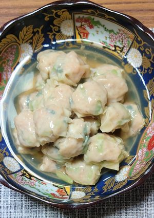 ヨウサマの減塩ワンタンまんじゅうあんかけ-レシピのメイン写真