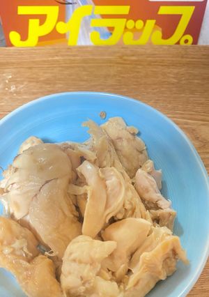 炊飯器でほったらかしサラダチキン-レシピのメイン写真