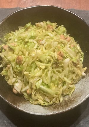 福豆入り⭐︎絶品無限キャベツ-レシピのメイン写真