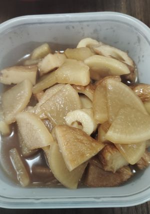 大根とさつま揚げとちくわの煮物-レシピのメイン写真