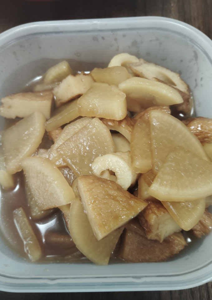 大根とさつま揚げとちくわの煮物-レシピのメイン写真