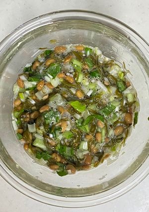 めかぶ納豆和え！-レシピのメイン写真