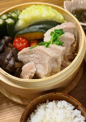 塩豚と野菜のせいろ蒸し-レシピのメイン写真